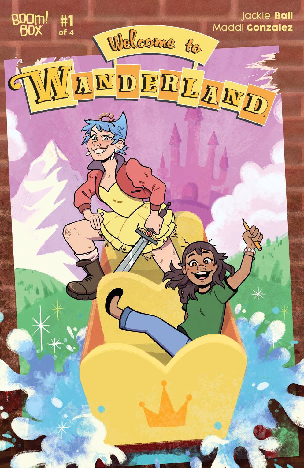 WELCOME TO WANDERLAND #1 MAIN COVER NM 1ST PRINT BOOM! 2018