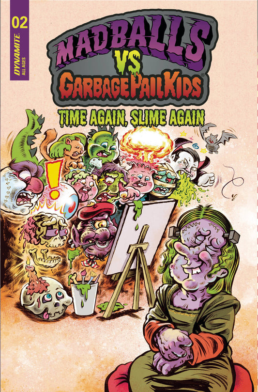 MADBALLS VS GPK TIME AGAIN SLIME AGAIN #2 CROSBY VARIANT NM DYNAMITE COMICS 2022