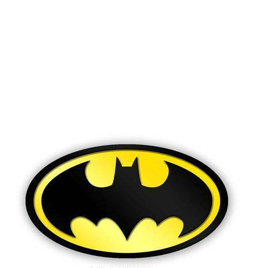 BATMAN BAT SYMBOL FCBD 2" METAL PIN LIMITED PROMO 2018 WIZKIDS NECA