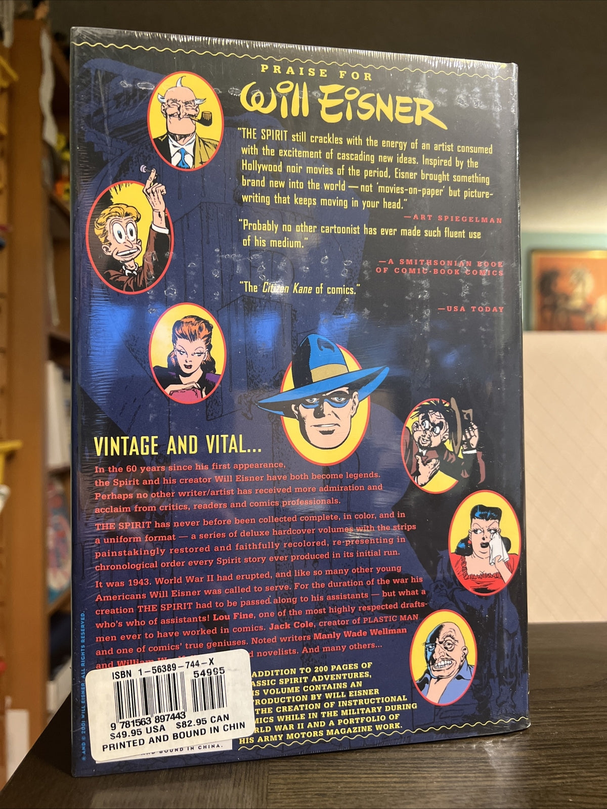 Will Eisner's THE SPIRIT ARCHIVES Volume 6 BRAND NEW Still Sealed MINT!