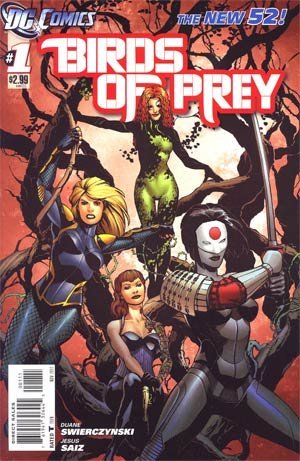 BIRDS OF PREY #1 DUANE SWIERCZYNSKI DC NEW 52 NM 1st PRINT