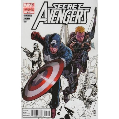 SECRET AVENGERS #21.1 "2ND PRINT VARIANT" REMEMDER NM 2ND PRINT