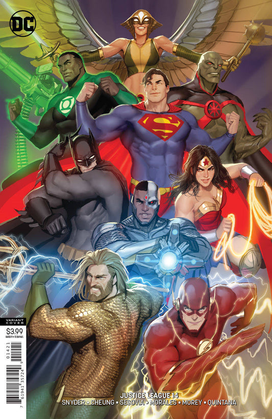 JUSTICE LEAGUE #14 VARIANT DC COMICS NM 1ST PRINT 2019