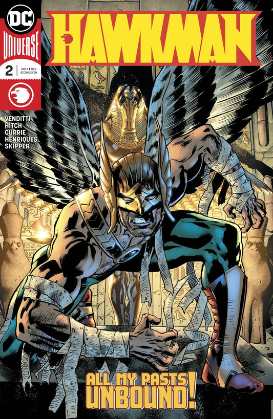 HAWKMAN #2 2018 DC COMICS NM