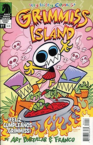 ITTY BITTY COMICS GRIMMISS ISLAND #1 NM 1ST PRINT