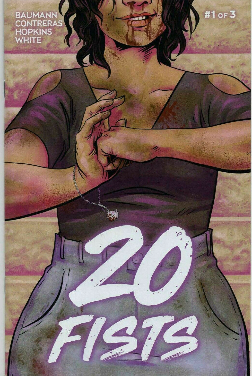 20 Fists #1 Source Point Press 1st Print Main Cover VFN/NM