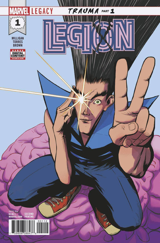 LEGION #1 OF 5 2ND PRINT RODRIGUEZ VARIANT LEGACY MARVEL COMICS NM
