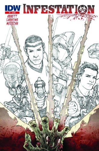 INFESTATION #1 2ND PRINT VARIANT DAVID MESSINA NM
