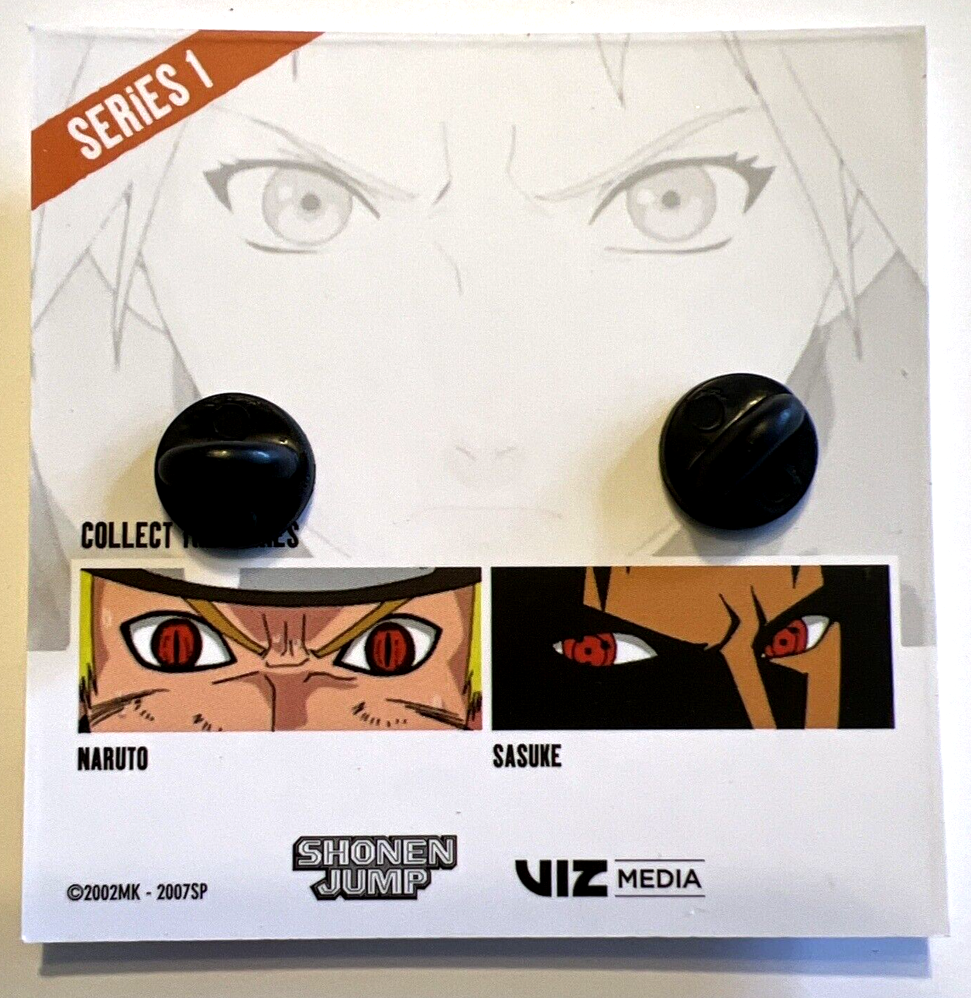 NATRUTO PINTRILL SAKURA EYES PIN COLLECTIBLE NEW