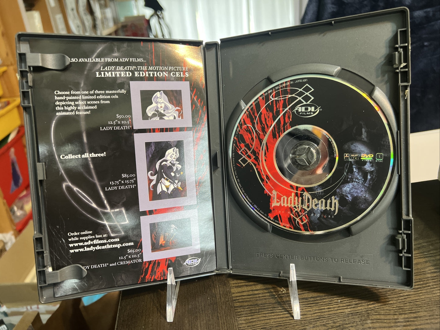 Lady Death The Motion Picture DVD Widescreen 2004 used in VeryGood condition