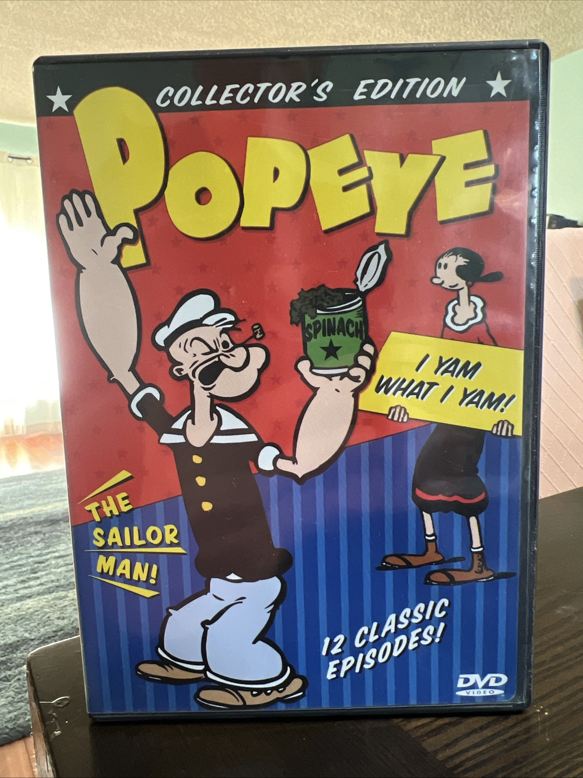 Popeye the Sailor Man Collectors Edition (DVD, 2004) 12 episodes