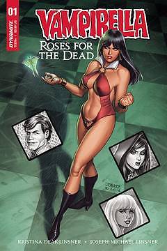 VAMPIRELLA ROSES FOR THE DEAD #1 COVER A LINSNER NM 1ST PRINT DYNAMITE 2018