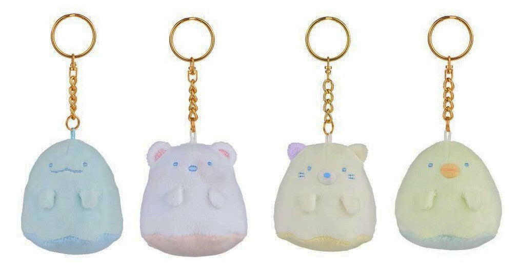 SUMIKKOGURASHI SAN-X ORIGINAL GHOST SERIES GLOW KEYCHAIN PLUSH 1 BLIND BOX!
