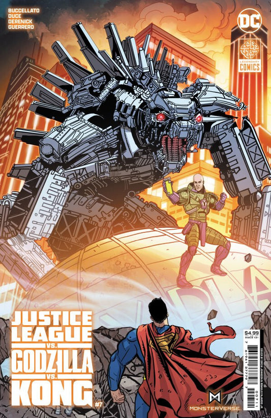 JUSTICE LEAGUE VS GODZILLA VS KONG #7 NM 1ST PRINT MAIN COVER DC COMICS 2024