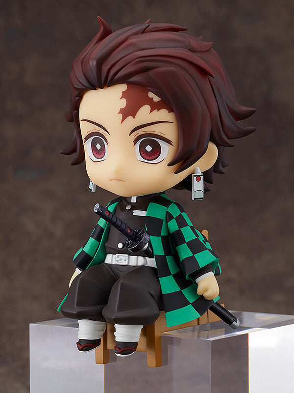 DEMON SLAYER KIMETSU TANJIRO KAMADO NENDOROID SWACCHAO FIGURE GOOD SMILE NEW!