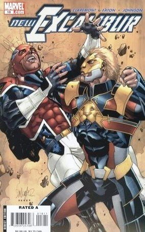 NEW EXCALIBUR 18 MARVEL NM 1ST PRINT