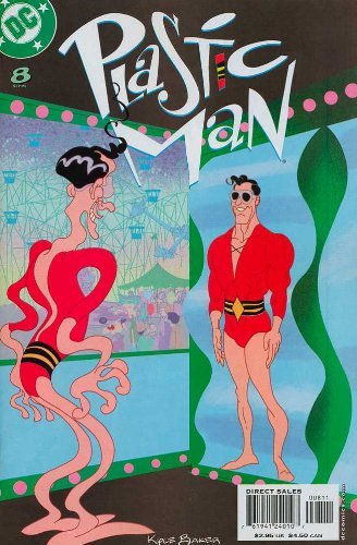 PLASTIC MAN 4TH SERIES EDITION# 8 DC NM 1ST PRINT