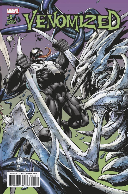 VENOMIZED #5 OF 5 BAGLEY CONNECTING VARIANT MARVEL COMICS NM