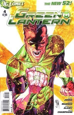 GREEN LANTERN #4 MANAPUL VARIANT JOHNS NM 1ST PRINT