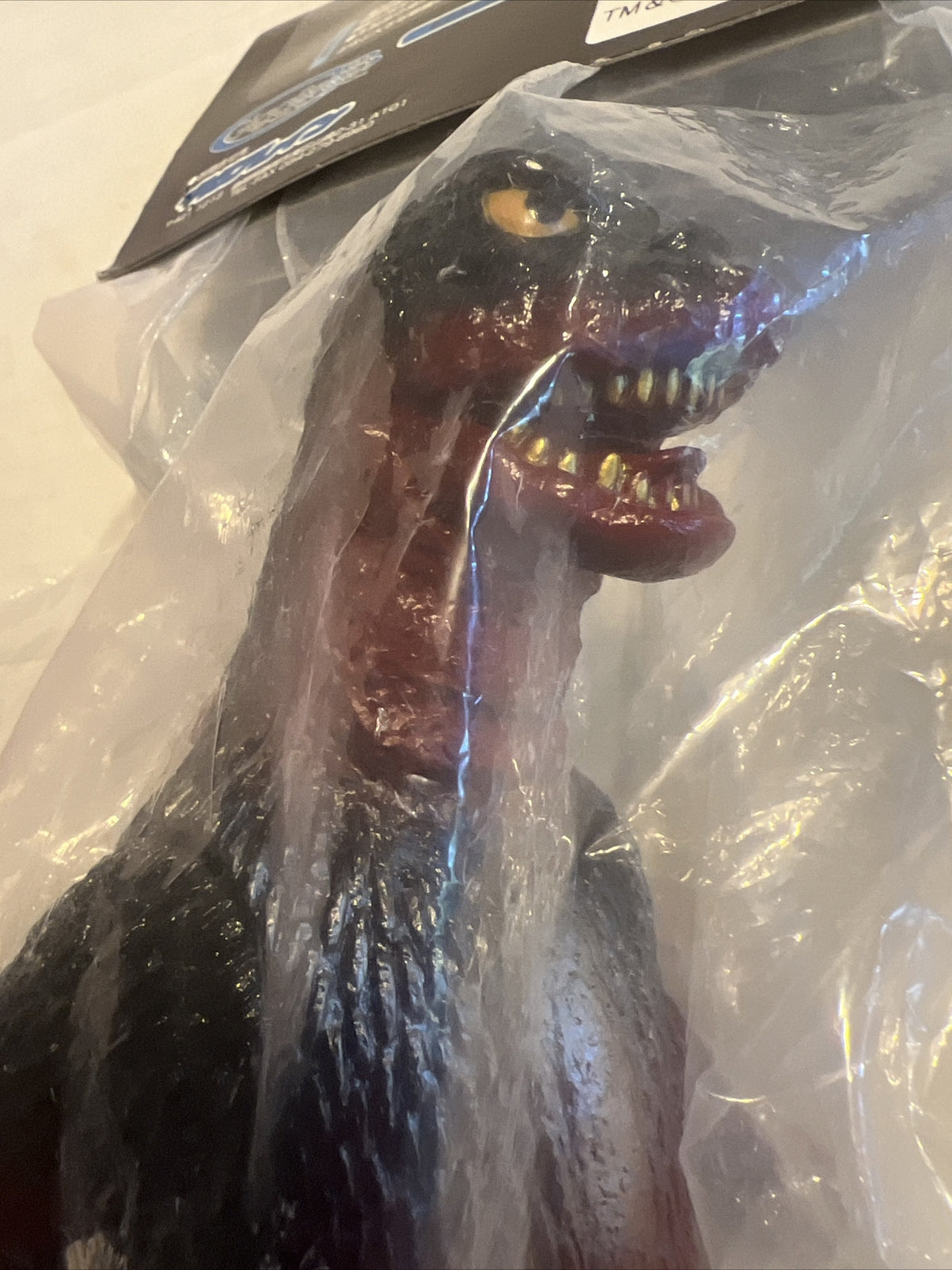 GODZILLA KAIJU GIGABRAIN VINYL GREEN BROWN SILVER 2013 USA SELLER 9.5" HIGH