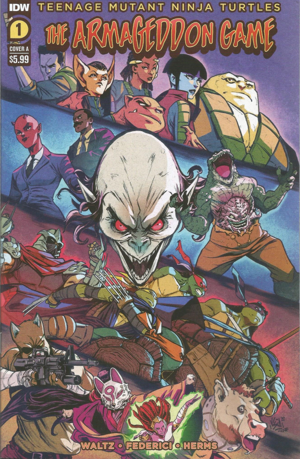 TMNT ARMAGEDDON GAME #1 NM 1ST PRINT IDW COMICS 2022