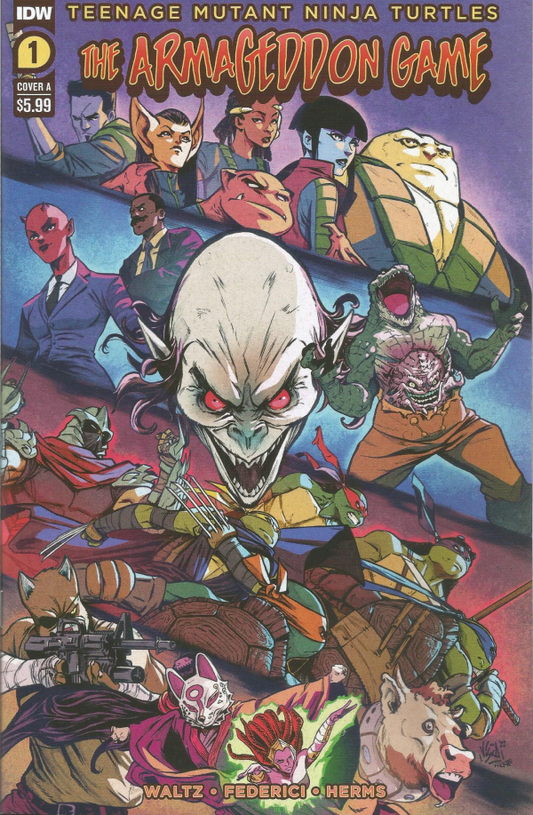 TMNT ARMAGEDDON GAME #1 NM 1ST PRINT IDW COMICS 2022