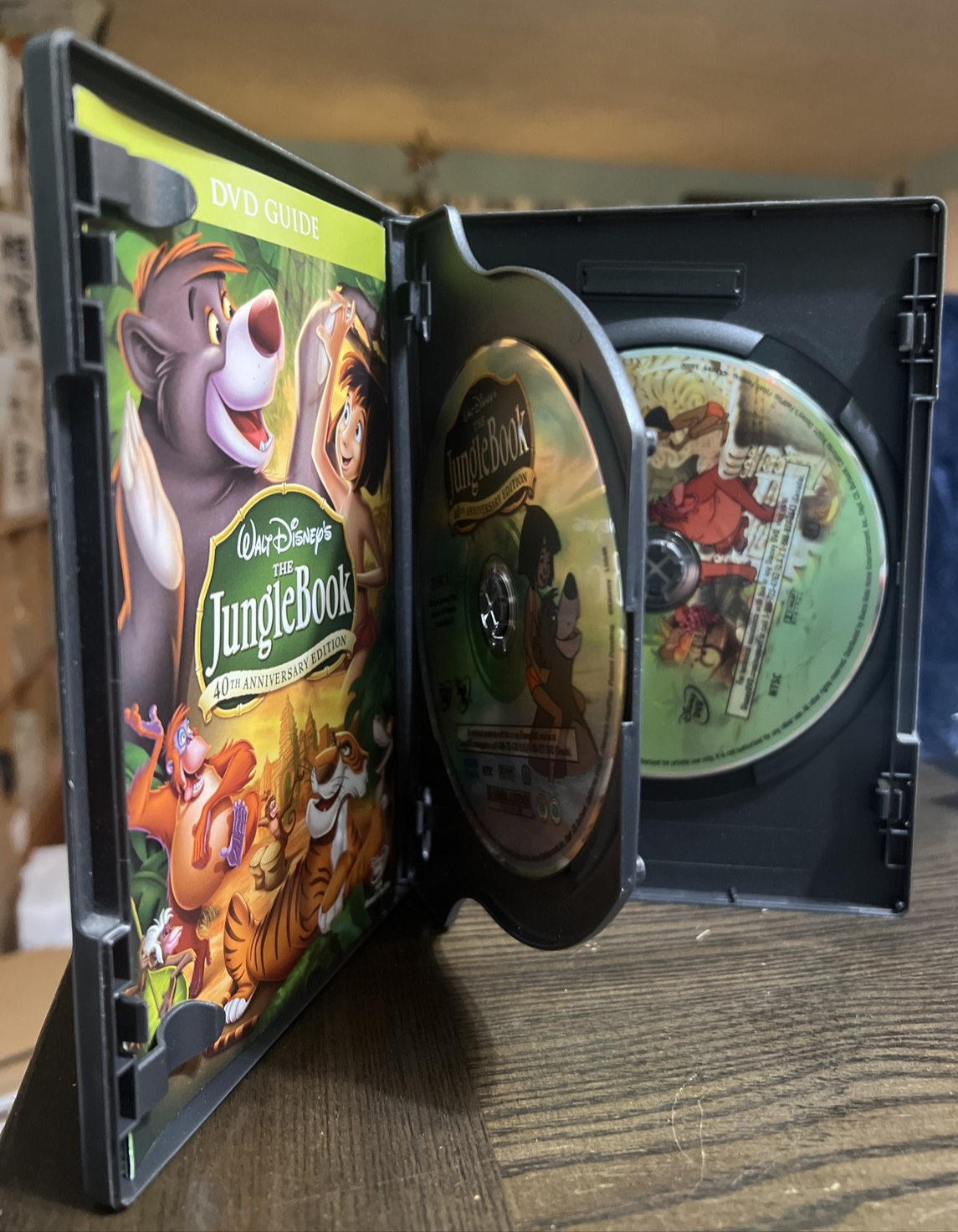 The Jungle Book DVD Platinum Edition Disney 40th Anniversary Edition 2 DVD Set