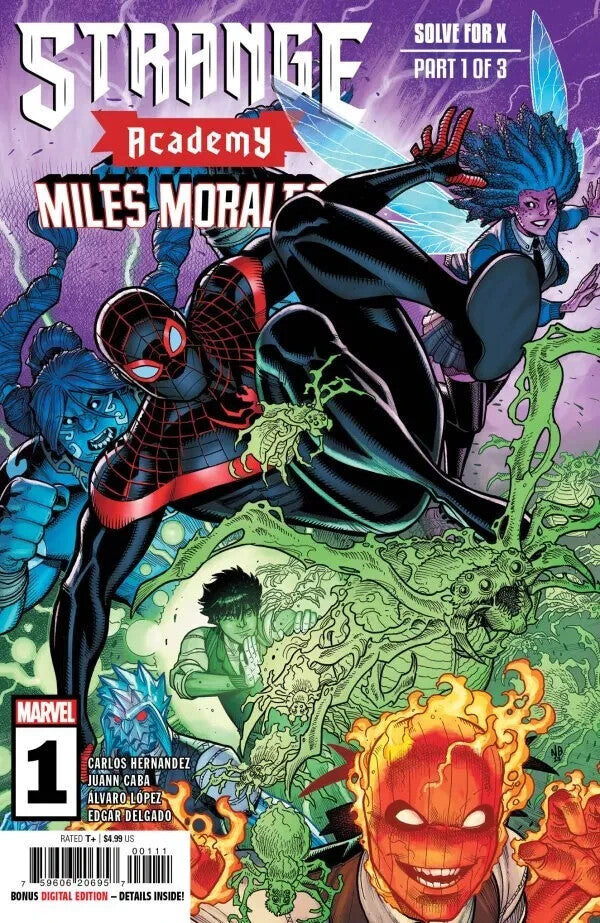 STRANGE ACADEMY MILES MORALES #1 NM 1ST PRINT MAIN COVER MARVEL COMICS 2023