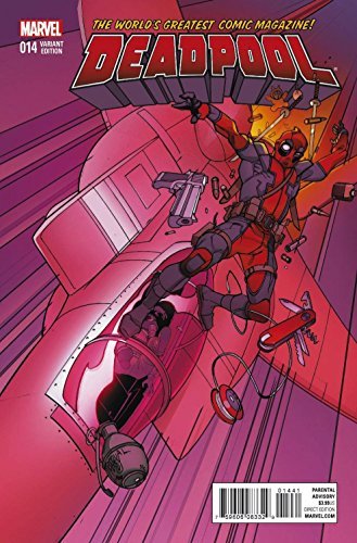 DEADPOOL #14 CW REENACTMENT VARIANT NM 1ST PRINT
