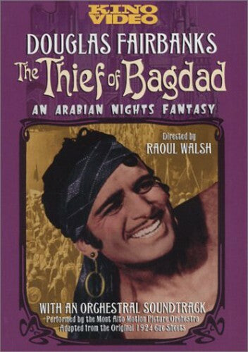 THE THIEF OF BAGDAD NEW DVD SEALED DOUGLAS FAIRBANKS ARABIAN NIGHTS SILENT FILM