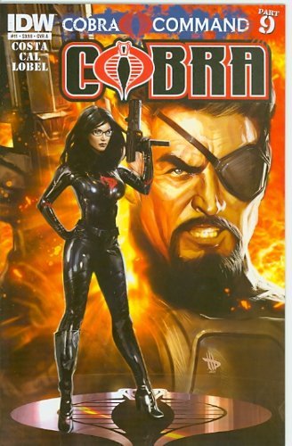 COBRA ONGOING #11 COVER A IDW NM 1st PRINT
