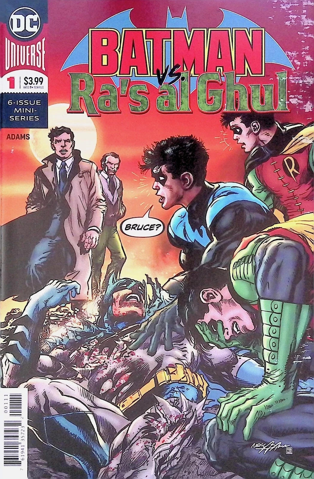 BATMAN VS RA'S AL GHUL #1 DC COMICS NEAL ADAMS 2019 NM