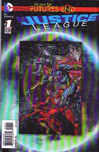 JUSTICE LEAGUE FUTURES END #1 (3D COVER) NM 1ST PRINT