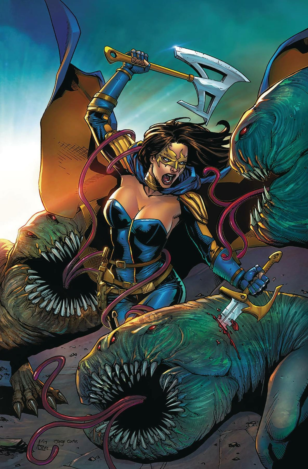 BELLE BEAST HUNTER #2 COVER B NM 1ST PRINT ZENESCOPE 2018