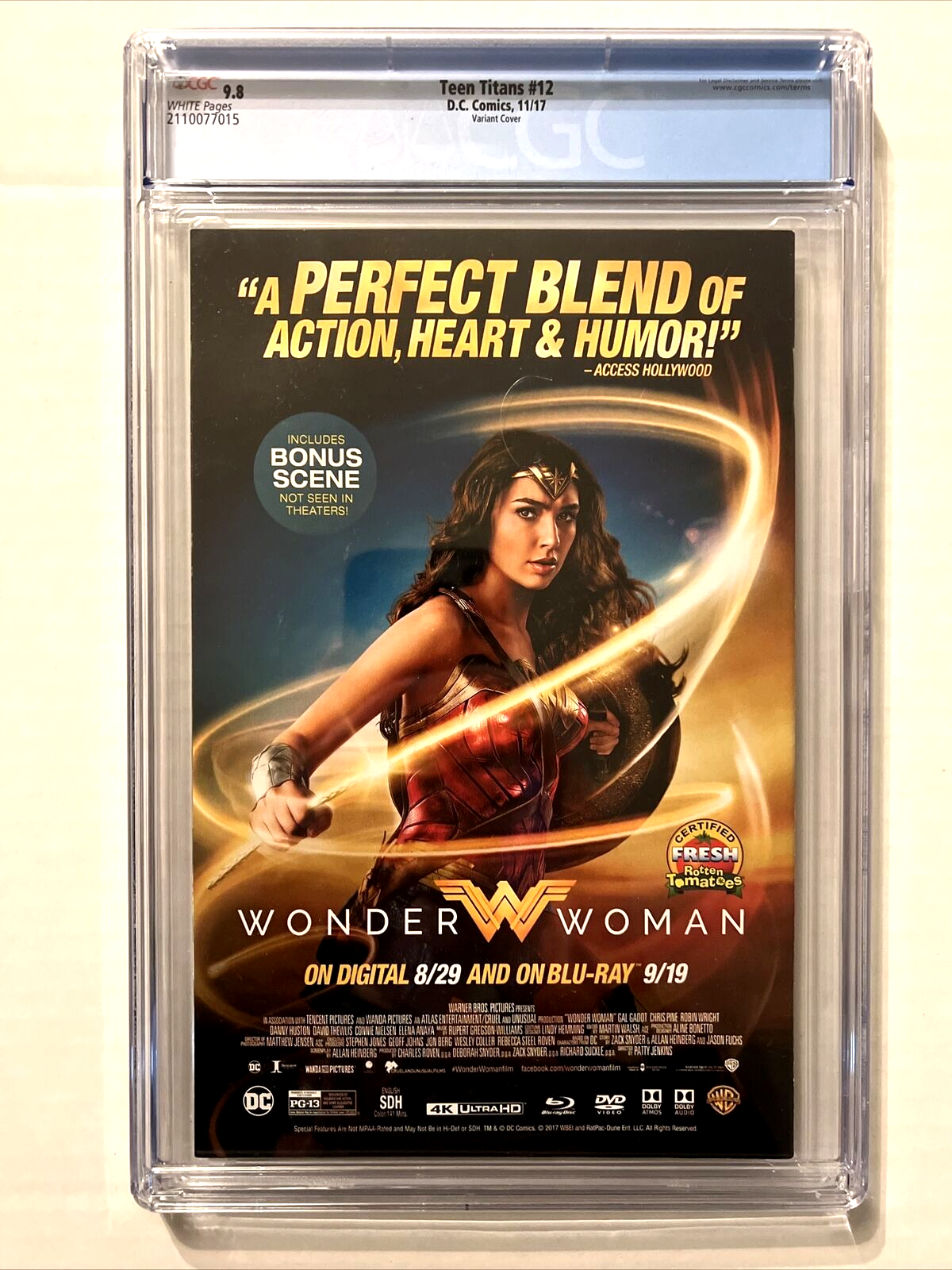 TEEN TITANS #12 CGC 9.8 VARIANT 1st FULL BATMAN WHO LAUGHS DC COMICS 2017