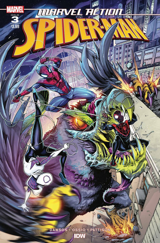 MARVEL ACTION SPIDER-MAN #3 OSSIO IDW NM 1ST PRINT 2019