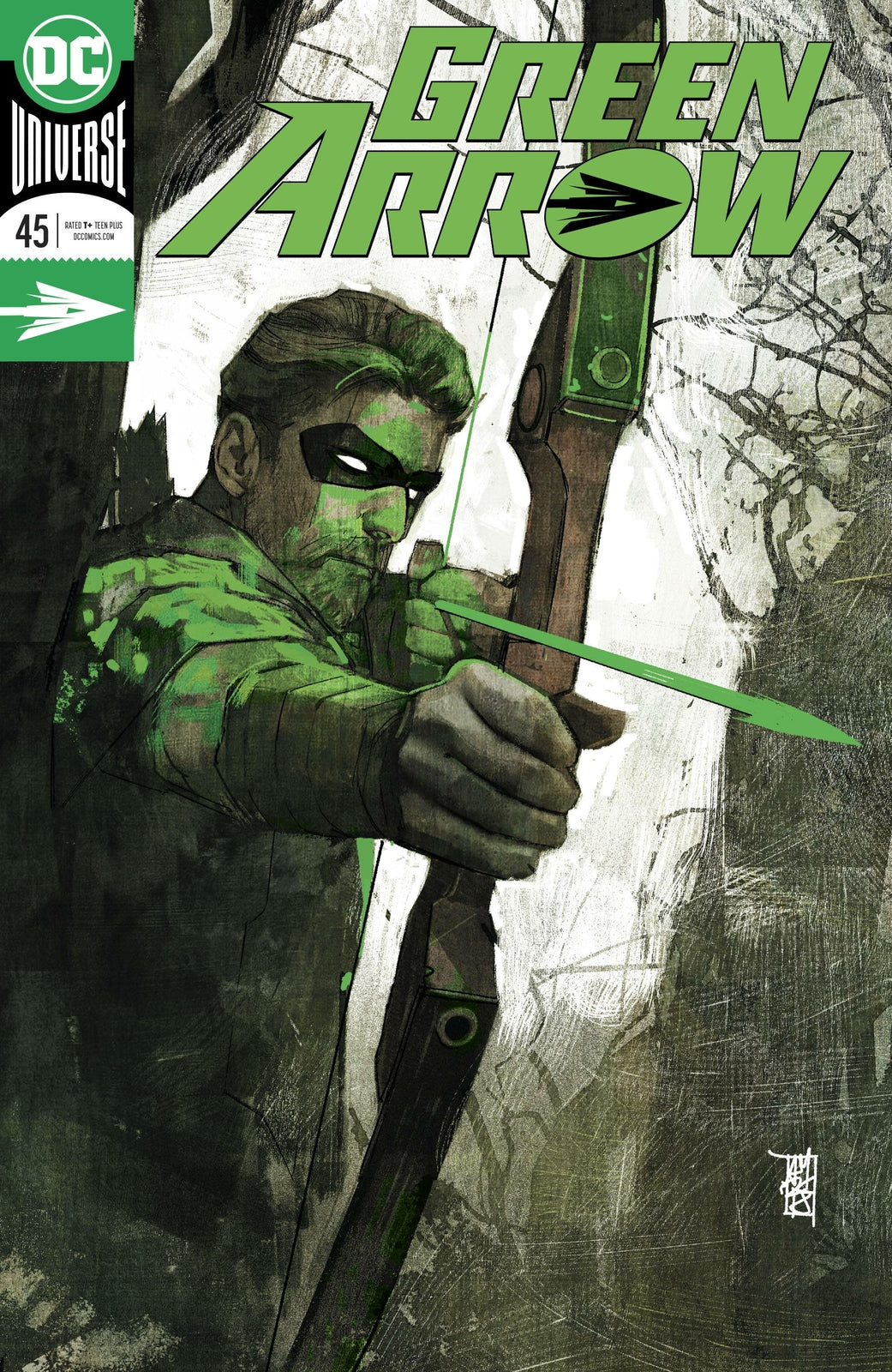 GREEN ARROW #45 FOIL COVER 1ST PRINT DC 2018