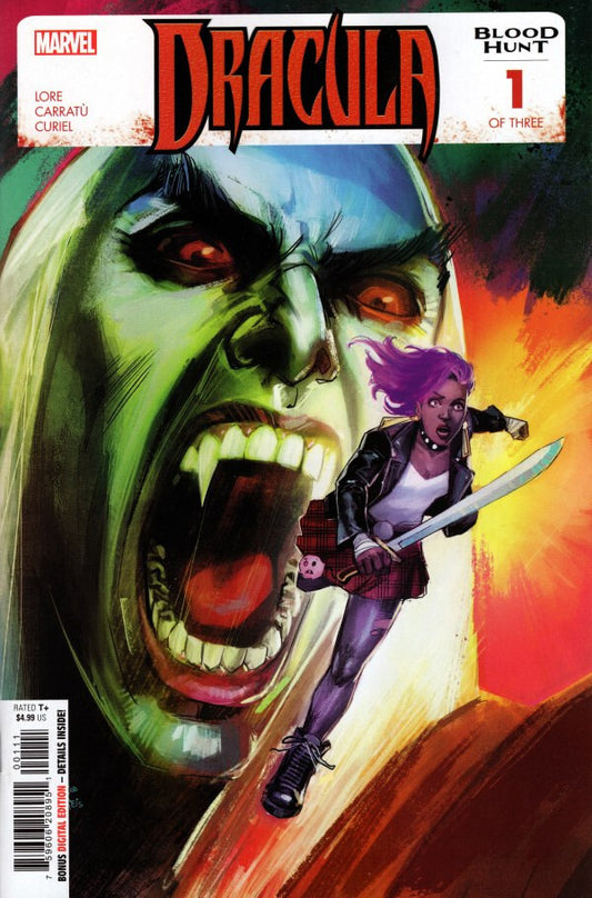 DRACULA BLOOD HUNT #1 NM 1ST PRINT MAIN COVER MARVEL COMICS 2024