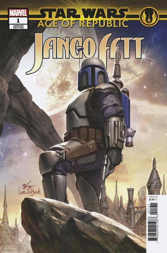 STAR WARS AOR JANGO FETT #1 INHYUK LEE VARIANT MARVEL NM 1ST PRINT 2019