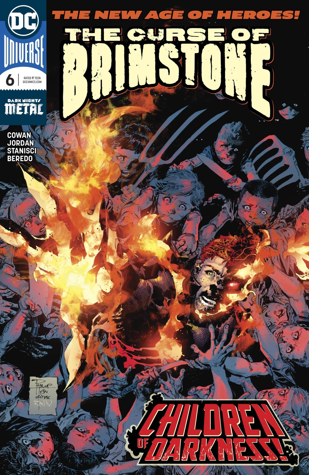 CURSE OF BRIMSTONE #6 DC NM FIRST PRINT 2018