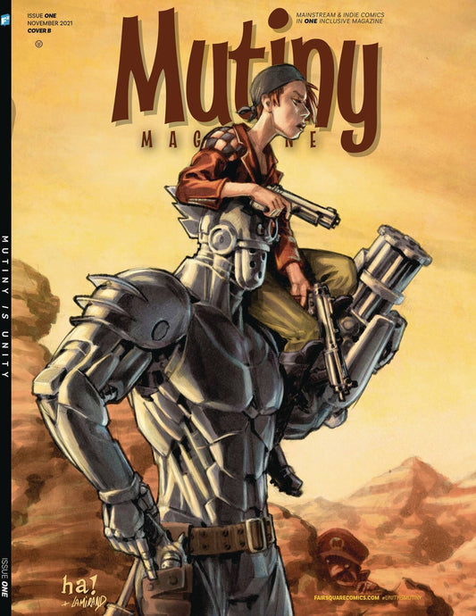 MUTINY MAGAZINE #1 CVR B GENE HA 2021 FAIRSQUARE GRAPHICS NM