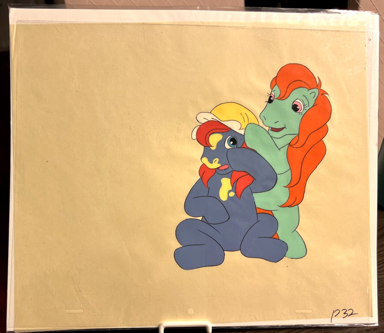 MY LITTLE PONY VINTAGE ANIMATION CEL PRODUCTION ART CARTOON 1986