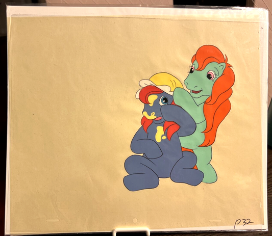 MY LITTLE PONY VINTAGE ANIMATION CEL PRODUCTION ART CARTOON 1986