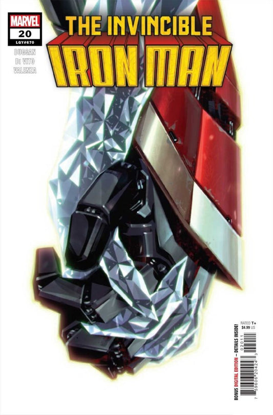 INVINCIBLE IRON MAN #20 NM 1ST PRINT MAIN COVER MARVEL COMICS 2024