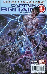 CAPTAIN BRITAIN AND MI13 #2 1ST PRINT MARVEL S MARVEL NM 1st PRINT