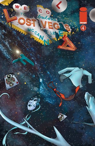 LOST VEGAS #4 COVER A JIM MCCANN NM 1ST PRINT