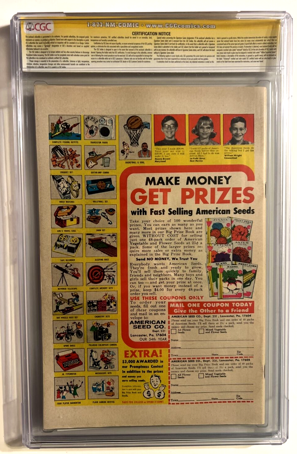 SUPERMAN #249 CGC 8.5 SIGNATURE SERIES NEAL ADAMS COVER signed 7/21/2013