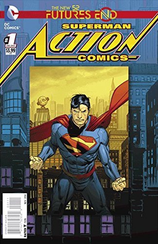 ACTION COMICS FUTURES END #1 (3D COVER) SHOLLY FISCH DC  NM FIRST PRINT
