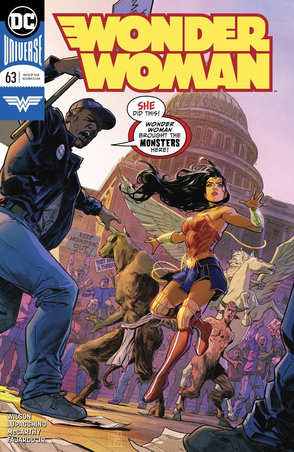 WONDER WOMAN #63 DC NM 1ST PRINT 2019