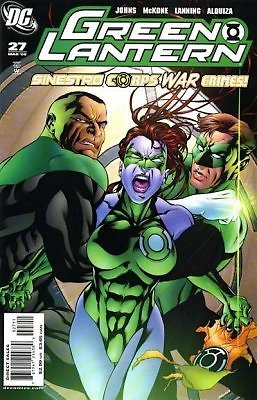 GREEN LANTERN #27 THE SINESTRO CORPS WAR EPILOGUE NM 1ST PRINT
